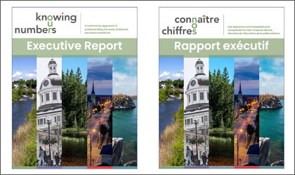 Knowing Our Numbers Executive Report covers in English and French